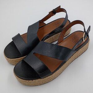 Naturalizer, Jazmin Sandals, Black, Women's Size 8.5
